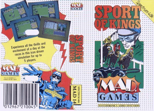 Sport of Kings box art for ZX Spectrum